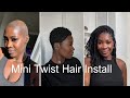 Mini Twists Install with extensions #protectivestyles