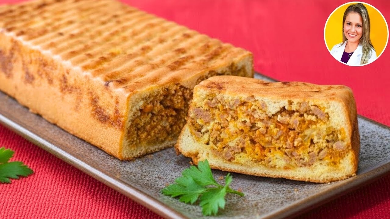 COMA NO ALMOÇO E VEJA A BARRIGA SUMIR! Já sai recheada! Low Carb e Rica em Proteína - Fácil Demais