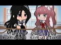 |Monika goes to Ayono’s school| [DDLC x Yandere Simulator] {Gacha Club} ~ima_RECmyDudes