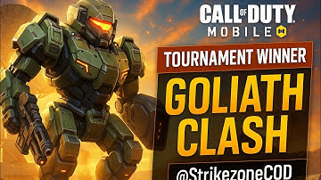 "Robot Goliaths Destroy Everything! 🏆 Goliath Clash Tournament Victory – CODM Satellite Map" #codm