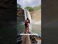 Couples Goals Chasing waterfalls and rainbows in Hawaii #hawaii #waterfall #rainbow #shortvideo