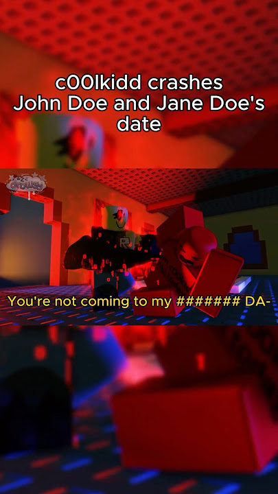 c00lkidd crashes John Doe & Jane Doe's roblox forsaken animation #forsaken #roblox #robloxshorts