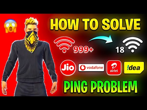 HOW TO SOLVE PING PROBLEM SOLUTION TELUGU || 999+ PROBLEM SOLUTION FREE FIRE TELUGU | FREE FIRE