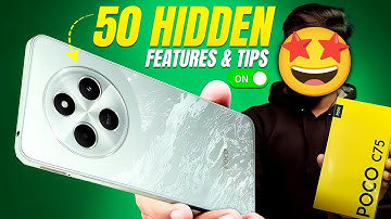Poco C75 5G amazing feature | Poco C75 tips and tricks | Poco C75 5G Top 15 + hidden 