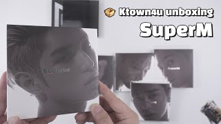 Unboxing "SuperM" the 1st mini album, 수퍼엠 언박싱 Kpop Ktown4u