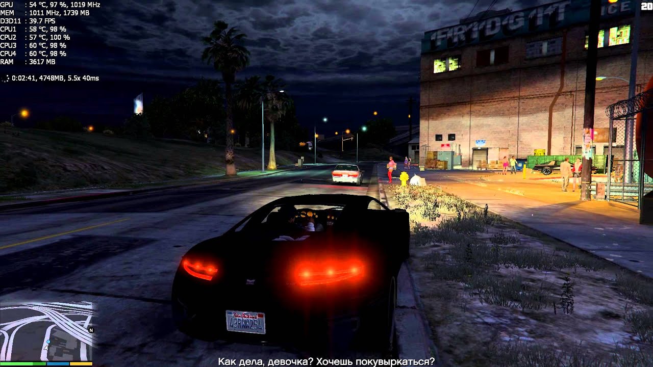GTA5 / i3 3220.GT640 2GB.4GB RAM / Full HD