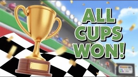 I Beat Mario Kart Wii with a Star Rank in EVERY CUP!