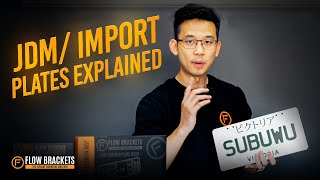 Placas JDM e de importacao australianas explicadas
