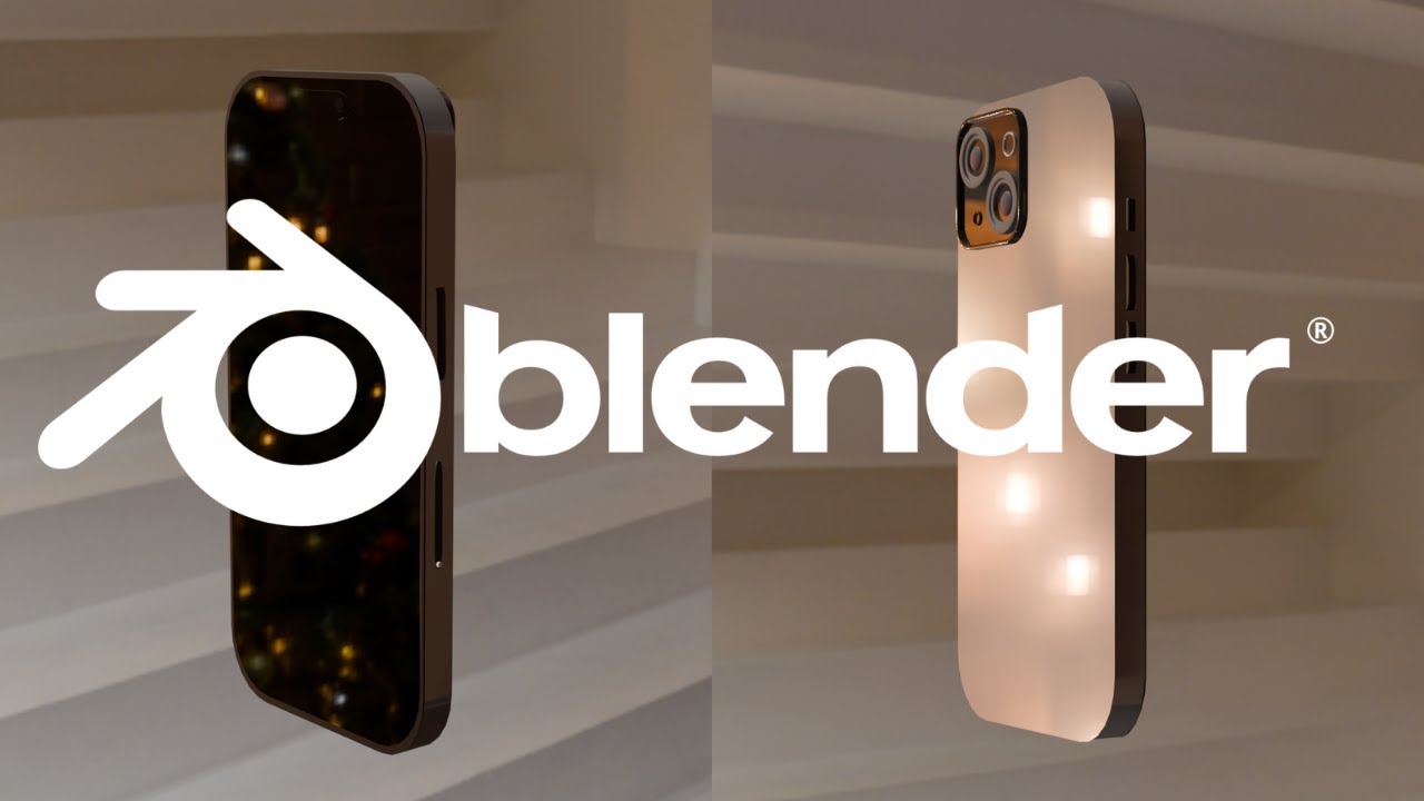 (BLENDER TUTORIAL) LETS MAKE 3D MODEL PHONE IN BLENDER #blender ...
