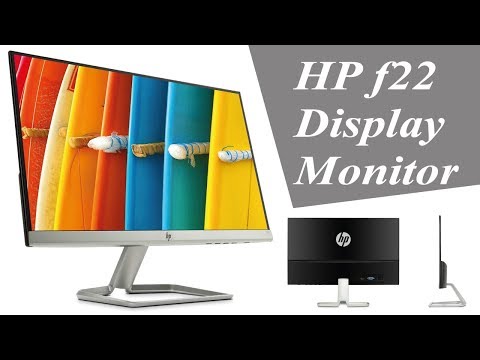 HP 22f Display Monitor Unboxing & Review