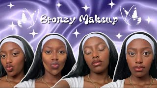 Bronzy Makeup Look Beginner Friendly