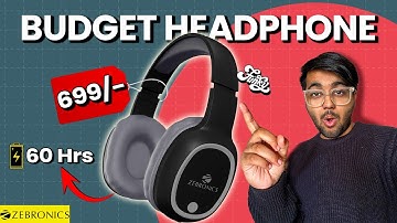 BUDGET Wireless Headphones That Will CHANGE Your Music Experience | ZEB THUNDER | Unboxing & Review