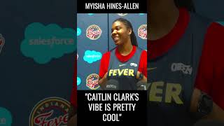 Caitlin Clark's Vibe Has This Veteran Awestruck #shorts