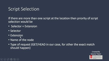 Sling Script Resolution