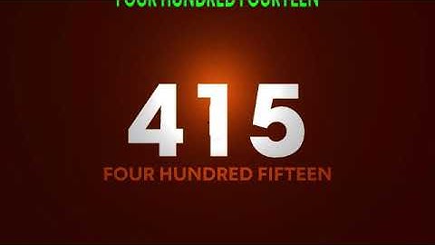 My Countdown 420-411