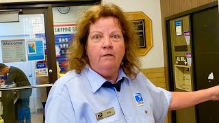 SHE WENT POSTAL AND GETS PUT IN CHECK!!! 1st amendment audit Fail!