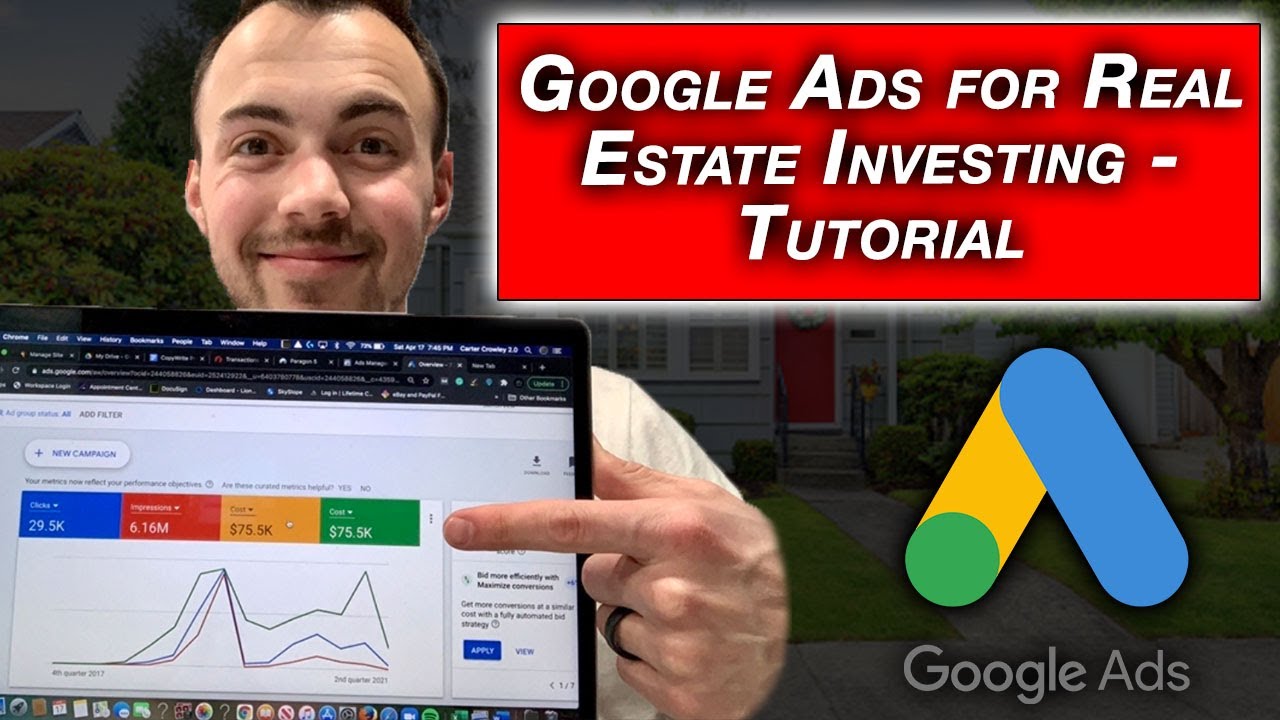 Google Ads for Real Estate Investors Tutorial for Getting Started
