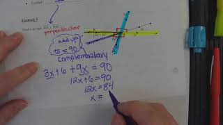 1-5 Angle Relationships video #2