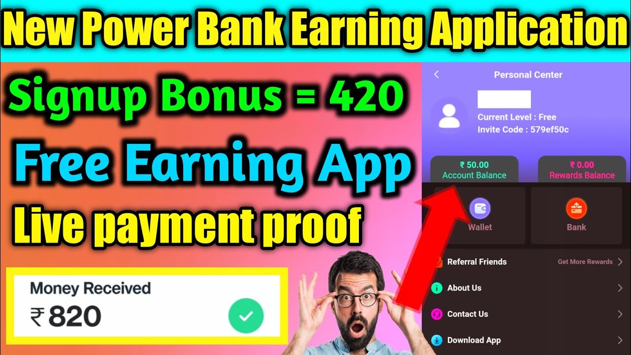 New Power Bank Earning Application 2022 || Free Earning App || Trusted loot @Manoj Dey