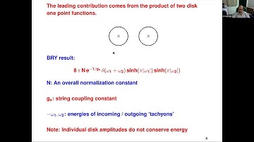 Strings 2020, Day 2: Ashoke Sen
