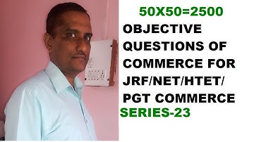 COMMERCE OBJECTIVE QUESTIONS- SERIES 23