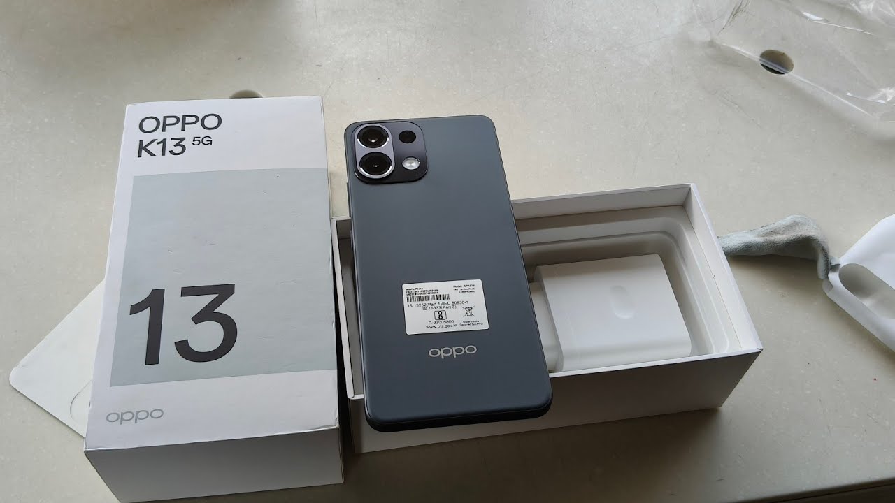 Oppo k13 5g phone unboxing and first look review test 