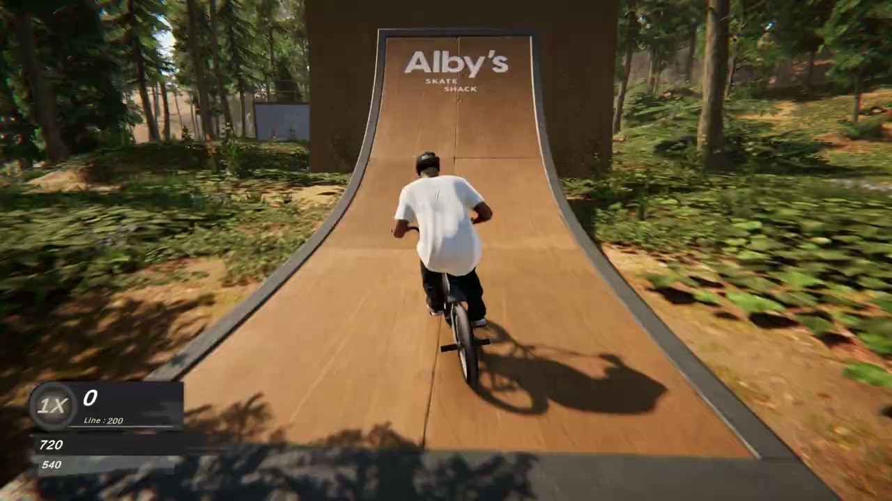 Getting some Dirt Jump Clips in BMX Streets!