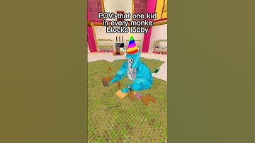 POV: that one kid in every monke blocks lobby #gorillatag #gtag #vr #oculus #pov