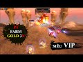 Farm Gold 3x bãi Ong || Bưa tiệc nhặt đồ & Gold in Silkroad online