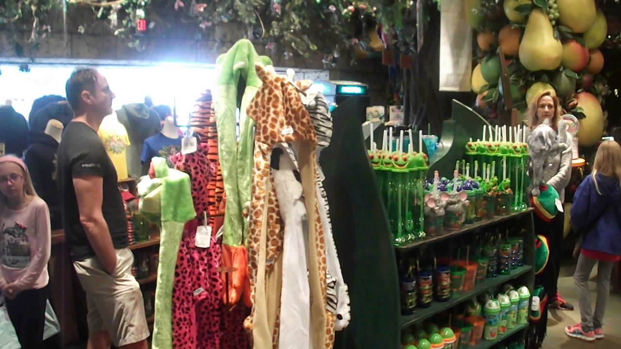 Rainforest Cafe Downtown Disney Gift Shop Rainforest Cafe Downtown Disney Gift Shop