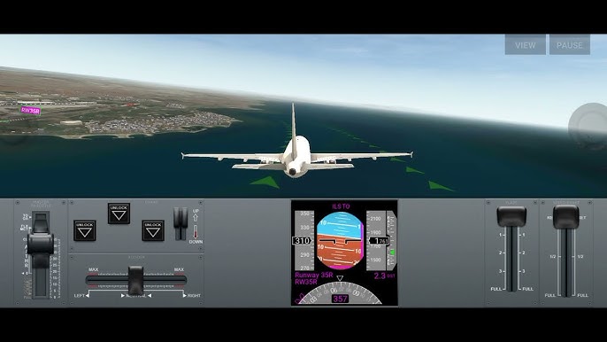 Panel 737 Desktop PMDG plug and play V2 / Part 3 flight - YouTube