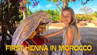 Getting Our First Henna Tattoo's In Morocco (Van Life Morocco) by Touring With The Kids 17,976 views 3 months ago 26 minutes