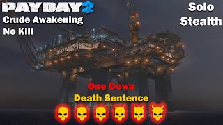 Payday 2 - Crude Awakening - No Kill - DSOD - (SOLO - STEALTH)