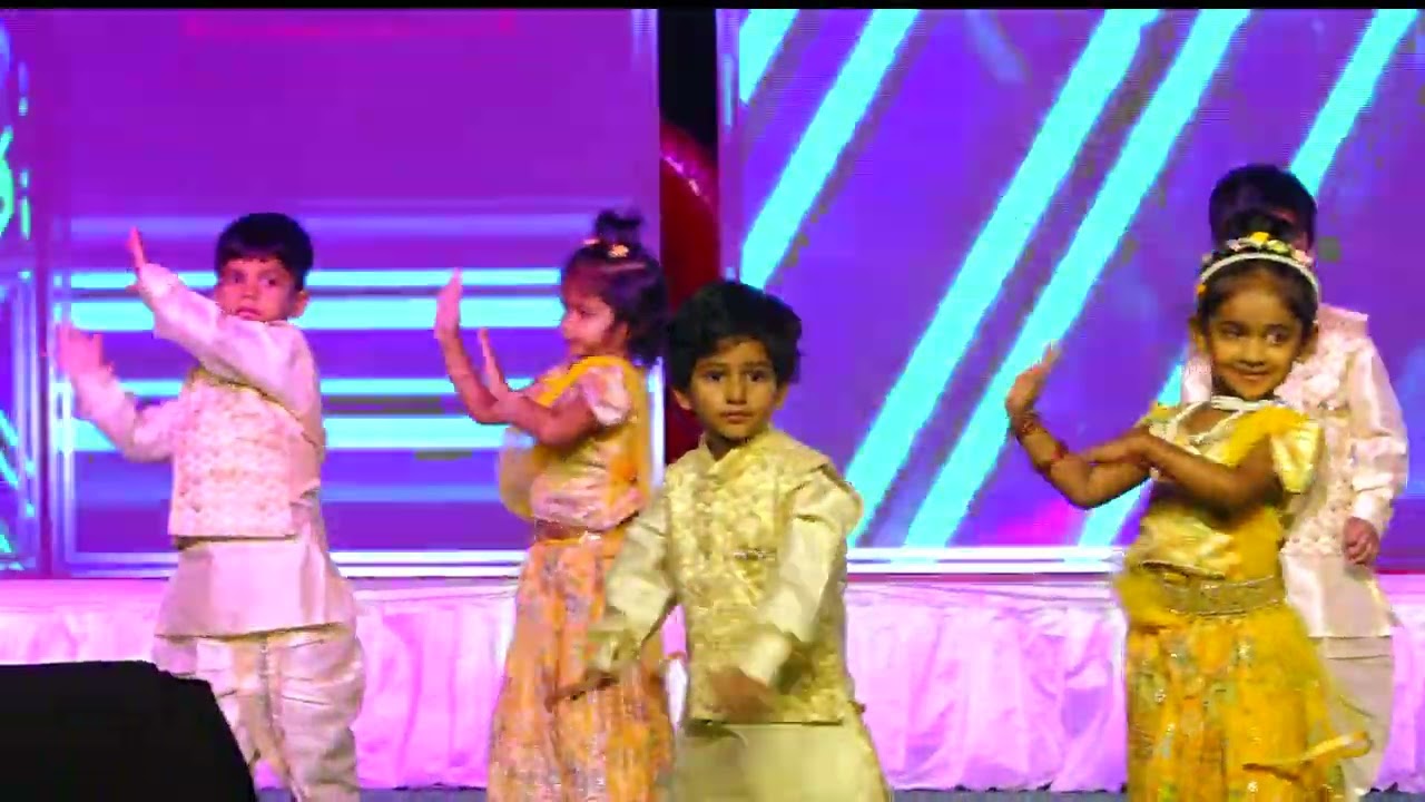 Annual Day 2025-26 RETRO THEME #Eurokidsosmannagar #nurserykids 