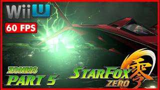 STAR FOX ZERO [Wii U original 60FPS] Walkthrough Part 5 - ZONESS ALL MEDALS - No Commentary