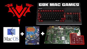 Amiga Vampire 1200 Mac OS 8.0 68K STAR WARS Rebel Assault