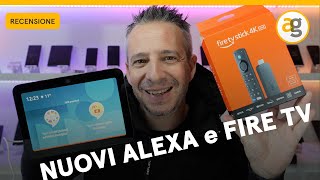 NUOVA FIRE TV 4K max e ECHO SHOW 8 di AMAZON ALEXA