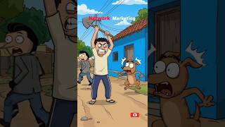 Network Marketing 😀 #funnycartoon #hindicartoon #cartoonvideo #comedycartoon #networkmarketing
