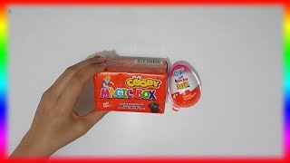 Cosby Magic Box Surprise Toy Box and 2 Kinder Joy Opened wonderful toys came out Children's Video screenshot 5