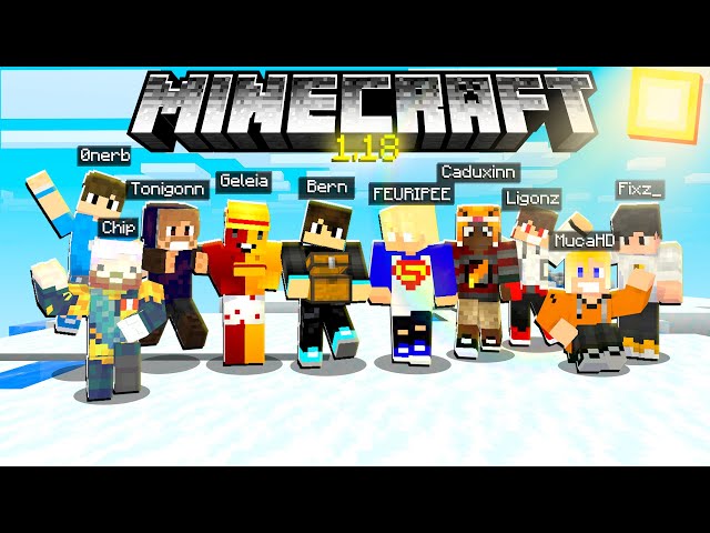 NOVA SÉRIE no Minecraft 1.18 com o GELEIA! - Creative Squad 2