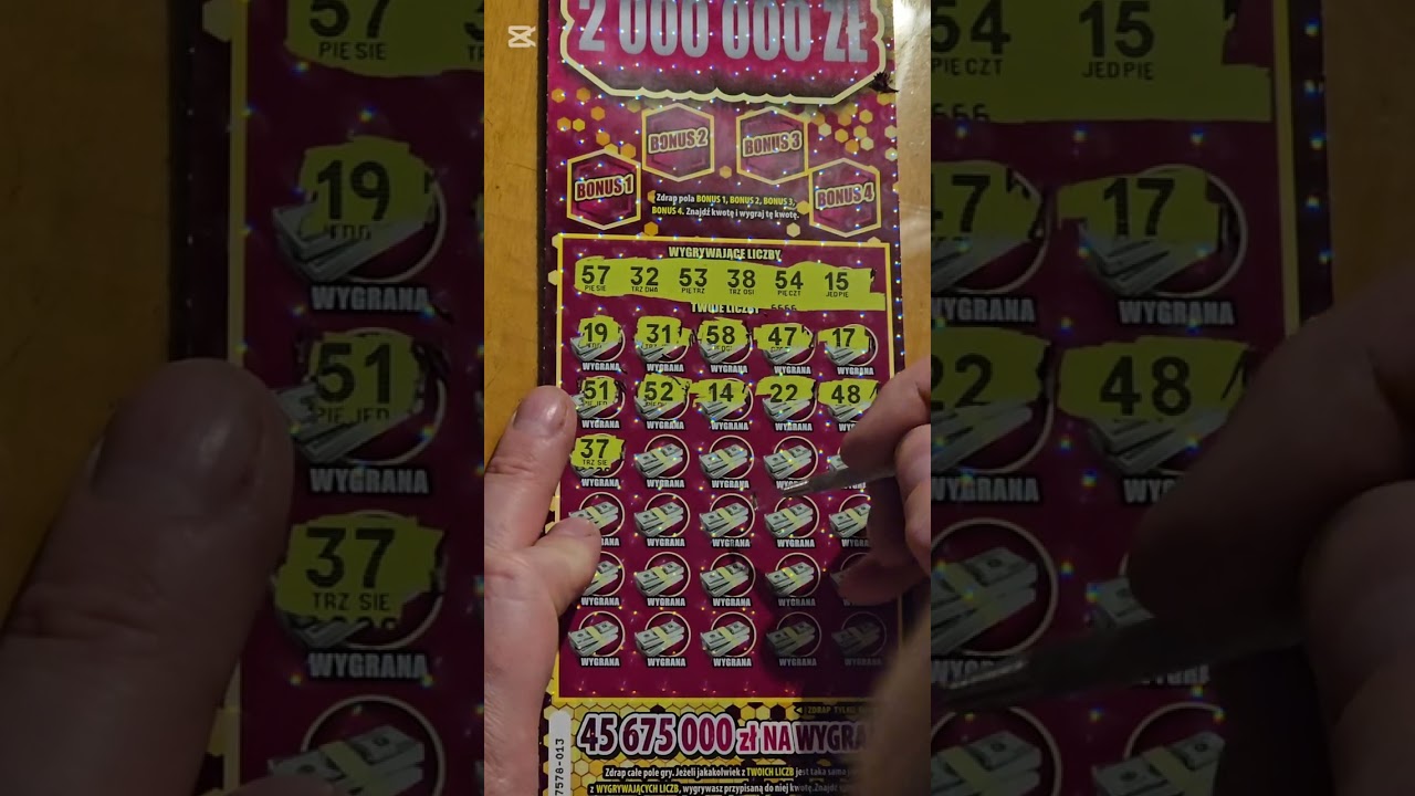 Hit prawdziwy HIT#ZDRAPKI#LOTTO 