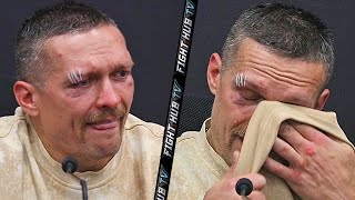 Oleksandr Usyk in tears after undisputed win remembering father in emotional moment Resimi