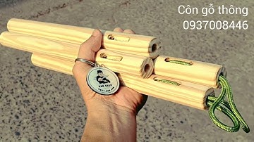 CÔN GỖ THÔNG 🇻🇳 (Giá 90k 1 côn) gia công sắc nét