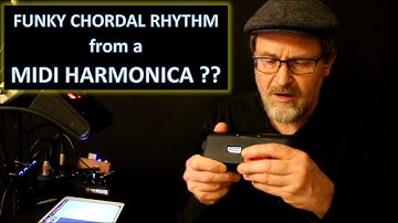 BLUES HARP CHORD VAMPING on a MIDI HARMONICA???