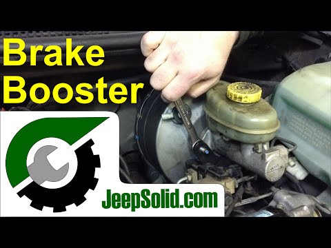 How to replace brake booster: Jeep brake booster