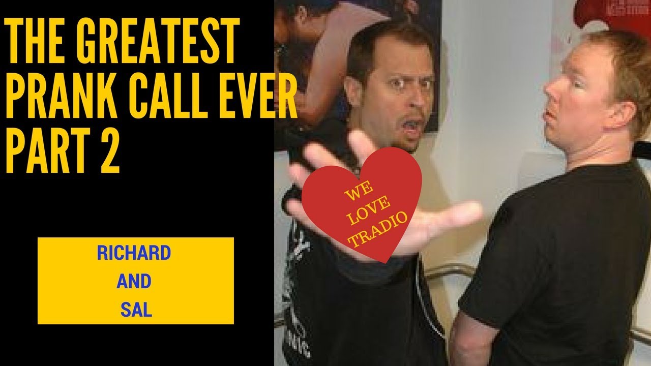 The Greatest Prank Call Ever 2 - Howard Stern -Sal Richard - YouTube