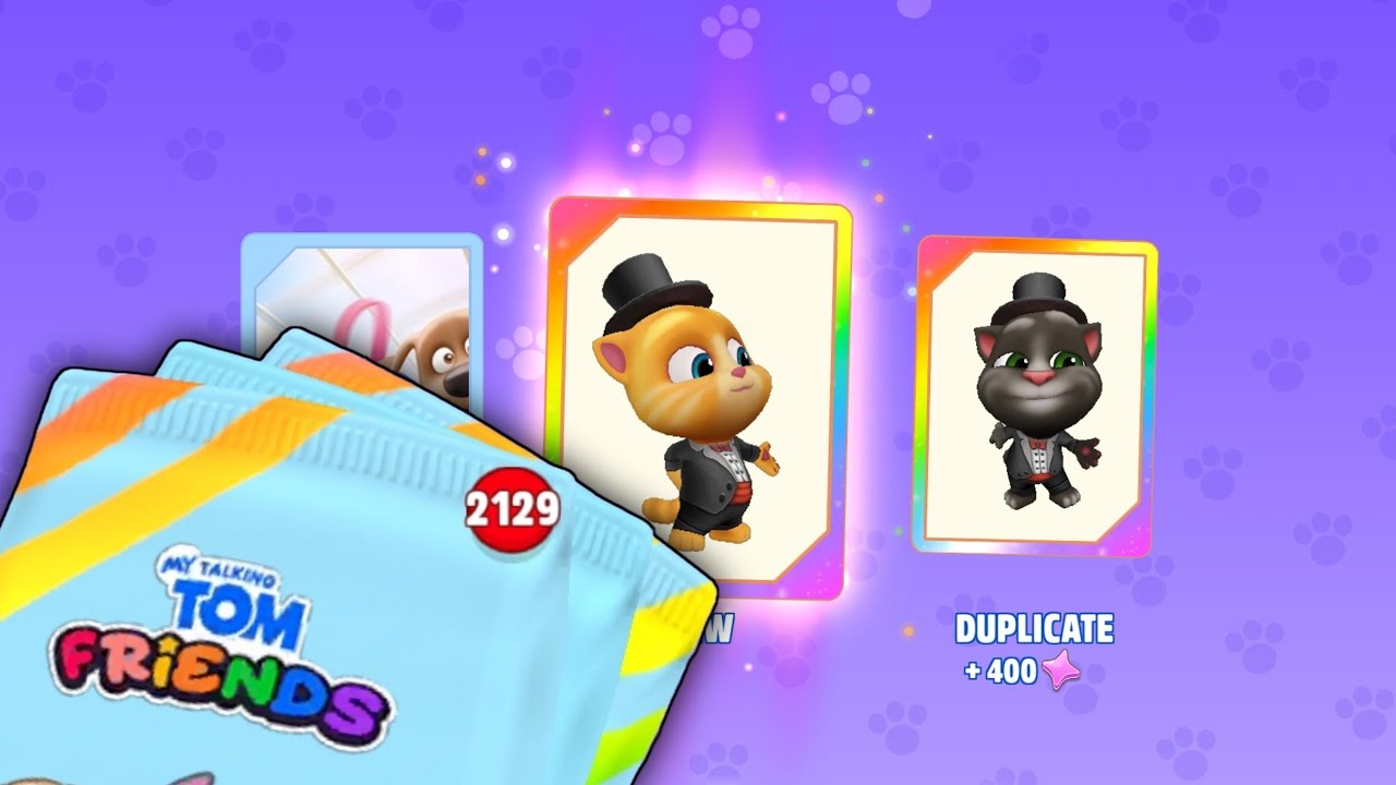 Talking Tom Sticker Set All Stickers - My Talking Tom Friends - GAMEPLAY 4U - YouTube