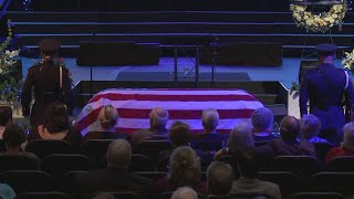 Memorial service held for fallen Lakeland police officer