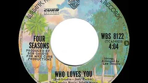 1975 HITS ARCHIVE: Who Loves You - 4 Seasons (stereo 45)