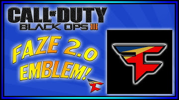 New FaZe Clan Logo Emblem Tutorial: COD Black Ops 3 Emblem Tutorial! FaZe Emblem Bo3. / HNOD